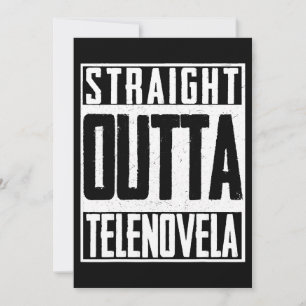Convites Hetero Outta Telenovela Soap Opera América Latina