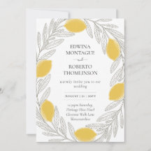 HHS Lemon Wreath Minimal Mediterranean Wedding