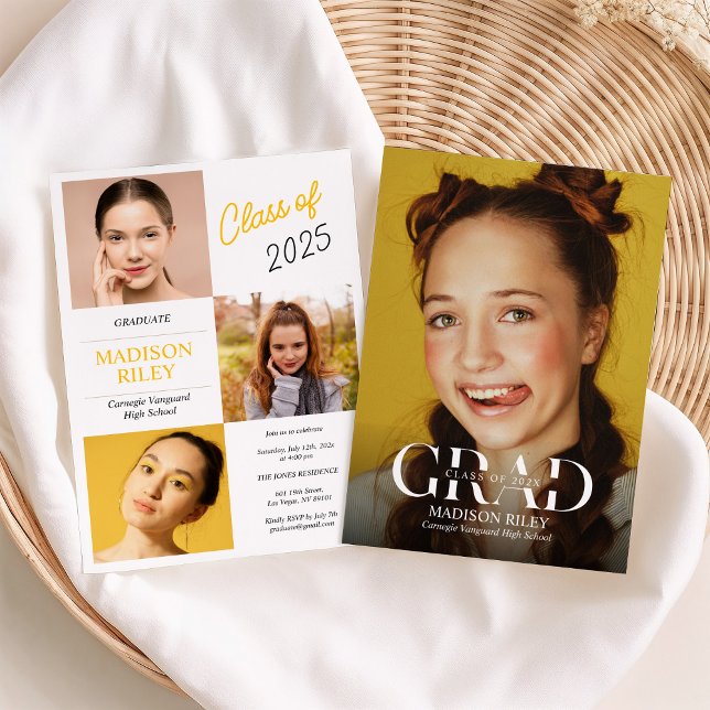 Convites High School Graduation Invitation (Criador carregado)