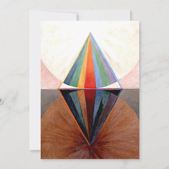 Convites Hilma Af Klint Swan No 12 (Frente)