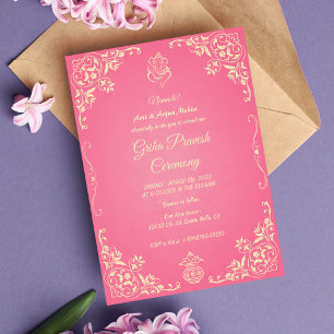 Convites Hindu House Warming Griha Pravesh