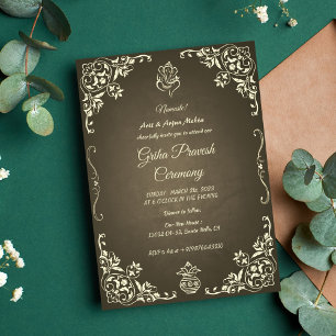 Convites Hindu House Warming Griha Pravesh