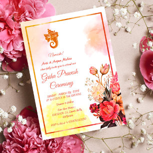 Convites Hindu House Warming Griha Pravesh