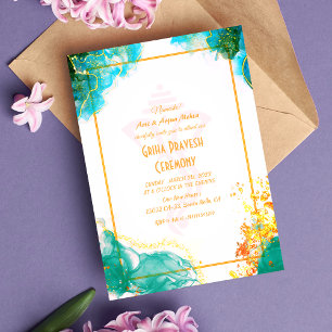 Convites Hindu House Warming Griha Pravesh