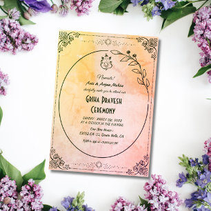 Convites Hindu House Warming Griha Pravesh