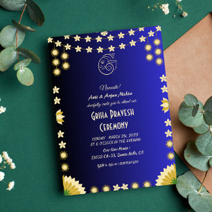 Convites Hindu House Warming Griha Pravesh