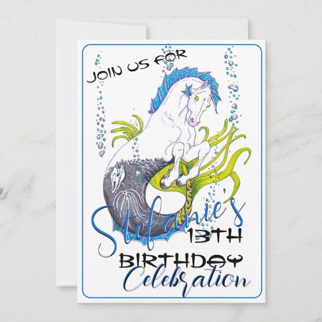 Convites Hippocampus (crânio) (Frente)