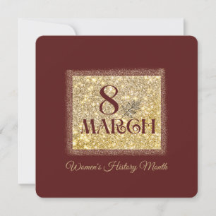 Convites História da Mulher Mês 2025 março 8