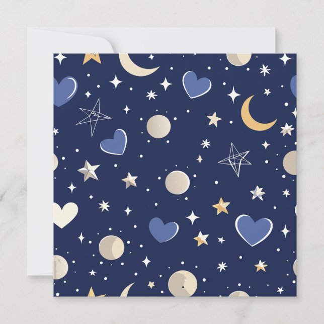 Convites História de Amor Celestial (Frente)