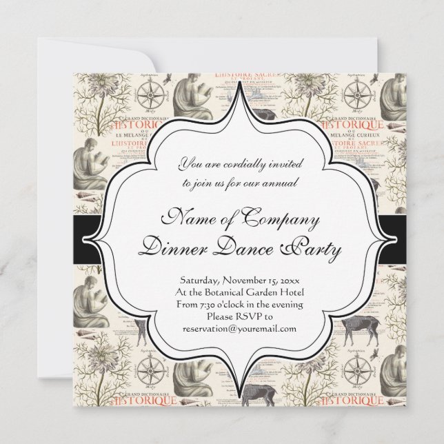 Convites História e ciência - procura para o conhecimento (Frente)