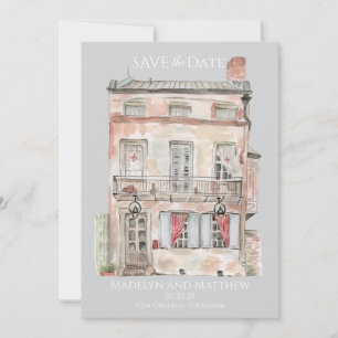 Convites Historical Building New Orleans Watercolor