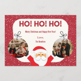 Convites Ho! Ho! Ho! Placa de Férias Multifotógrafas