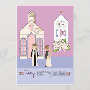 Convites Hoje Eu Caso Com Meu Melhor Amigo