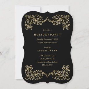 Convites Holiday Elegance Corporate