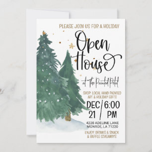 Convites Holiday Open House