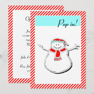 Convites Holiday Open House