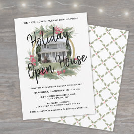 Convites Holiday Open House | Festa de lar de Natal