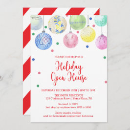 Convites Holiday Ornament Holiday Open House