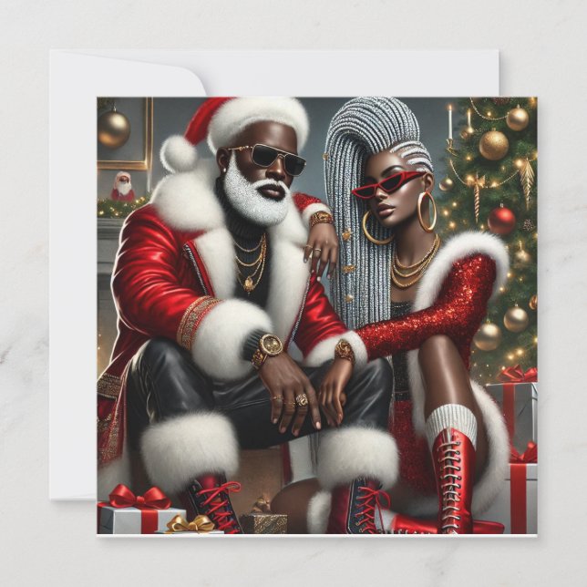 Convites Holiday Royalty (Frente)