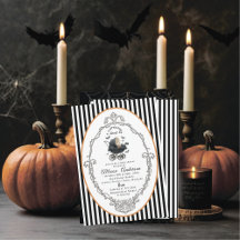 Holloween Pumpkin Little Boo Chá de fraldas