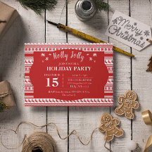 Holly Jolly Nordic Impressão Reindeer Holiday