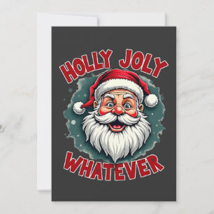 Convites Holly Joly, seja qual for o Natal engraçado