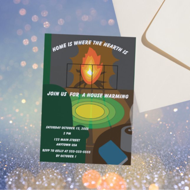 Convites Home is where the hearth is (Criador carregado)