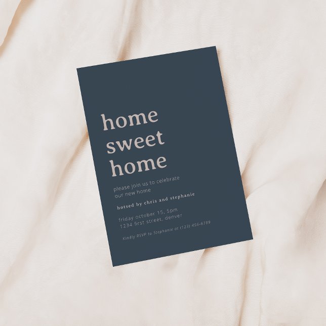 Convites Home Sweet Home Fall Housearming Party (Criador carregado)