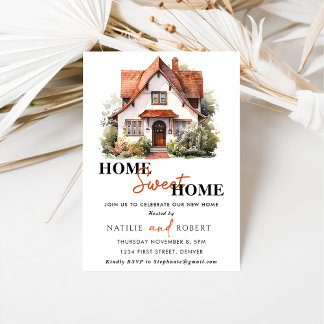 Convites Home Sweet Home Housearming Party