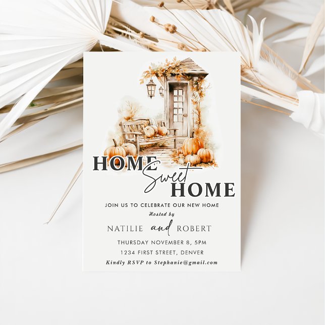 Convites Home Sweet Home Housearming Party (Criador carregado)