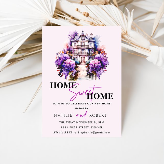 Convites Home Sweet Home Housearming Party (Criador carregado)