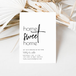 Convites Home Sweet Home Housearming Party Convidar