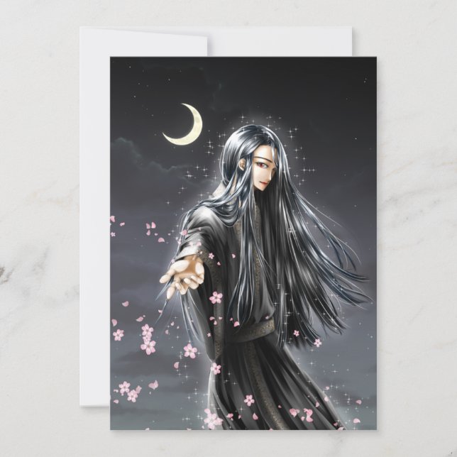 Convites homem dos olhos vermelhos (Frente)