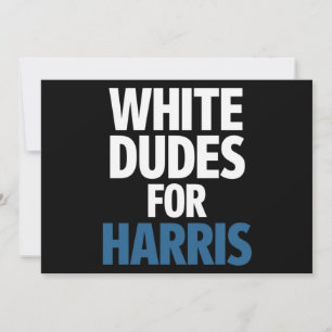 Convites Homens Brancos Para Harris Kamala Harris Eleição 2