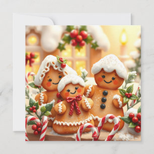 Convites Homens do Pão de Natal