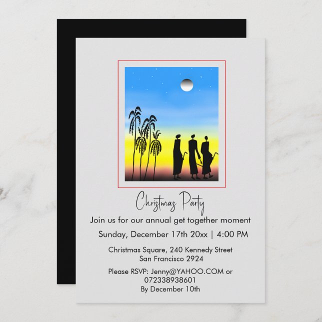 Convites Homens inteligentes, brancos, azuis (Frente/Verso)