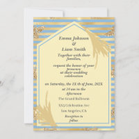 Honey Bee Faux Glitter Wedding