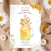 Honey Bee Milkshake Primeiro Aniversário