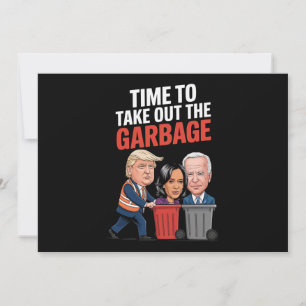 Convites Hora De Despejar O Lixo