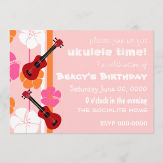 Convites Hora do Ukulele!