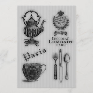 Convites Hora para o chá #5