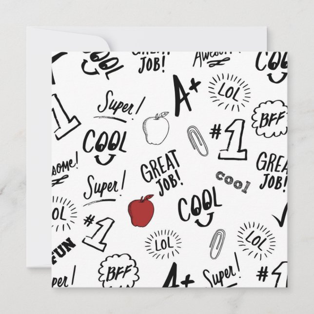 Convites Horário Escolar (Frente)