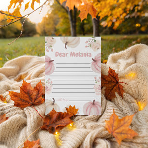 Convites Horário rosa Pumpkin Placa Cápsula