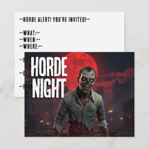 Convites Horde Night Party
