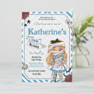 Convites Horror Alice no Concurso de Aniversário da Maravil