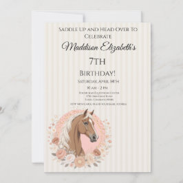 Convites Horse Birthday