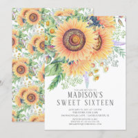 Horto de Girassol Fresco Floral Doce Sessenta