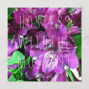 Convites Hostess com a Mostest!Cartão de Agradecimento