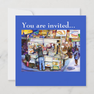 Convites Hot Dog Deus, Nova York