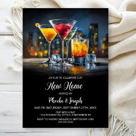 Convites Housewarming Cocktail Party